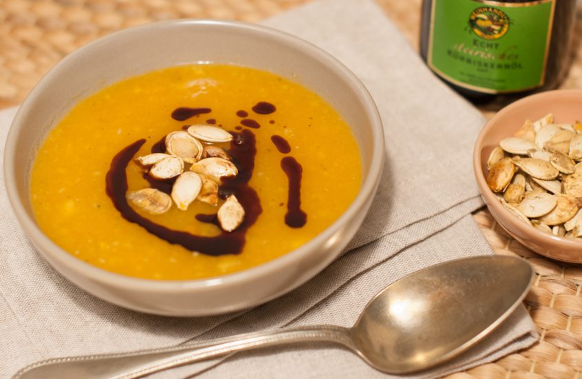 Herbst = Kürbiszeit = Suppenzeit